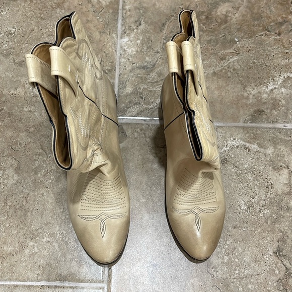 INCREDIBLE vintage cowboy boots purchased in Paris size 39 - Picture 3 of 14